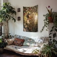 thumbnail image 3 of SEANATIVE Chicken Floral Garden Tapestry Small Wall Tapestry for Bedroom Wall Tapestry for Bedroom Mini Tapestry Kitchen Decor Aesthetic Tapestries for Window Classroom, 3 of 6