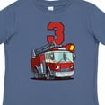 thumbnail image 4 of Inktastic 3rd Birthday Fire Truck Boys or Girls Toddler T-Shirt, 4 of 5