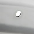 thumbnail image 5 of labwork Chrome Front Bumper Impact Face Bar Replacement for 2007-2013 Silverado 1500 2500 3500 Pickup without Center Air Intake Hole GM1002830 15836961, 5 of 7