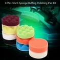 thumbnail image 4 of Car Polisher,12Pcs 3inch Sponge Buffing Buffing Pad Polishing Pad Precision Engineered, 4 of 8