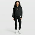 thumbnail image 3 of Women's Fanatics Black New Orleans Saints Eligible Receiver Legacy Pullover Hoodie, 3 of 5