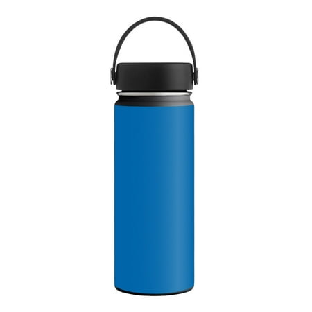 - MightySkins Skin for Hydro Flask 21 oz. Standard Mouth - Solid Baby Blue | Protective, Durable, and Unique Vinyl Decal wrap cover | Easy To Apply, Remove, and Change Styles | Made in the USA