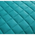 thumbnail image 6 of Chezmoi Collection Tencel Modal Blend Quilt Set King Size, Teal, Lightweight Soft Bedspread Detailed Square Stitched Quilt for All Seasons, 3-Piece, 6 of 9