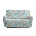 thumbnail image 3 of Xixirimido Recliner Cover with Pockets Reclining Slipcover for 2 Seat 6-Pieces Recliner Chair Cover for Recliner Furniture Protector for Kid Pet, Boho Floral Blue, 3 of 8