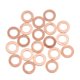 thumbnail image 1 of 20pcs 9mm arandelas de cobre de diámetro interno juntas de sellado plano círculos para coche, 1 of 1
