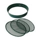 thumbnail image 1 of Juego de jardín con 3 filtros de malla intercambiables, accesorios para herramientas de jardinería, colorido, 1 of 9