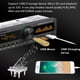 thumbnail image 3 of Reproductor MP3 Inalámbrico DIN Simple con Carga USB, Control Remoto Frontal para Vehículo, Radio Multimedia Compatible con Bluetooth., 3 of 5