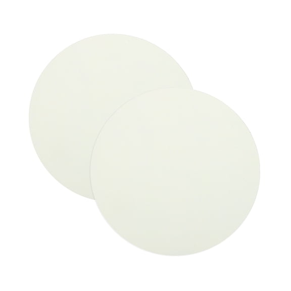 Uxcell 3" Round Lampshade Diffuser Anti-glare Lamp Cover for Softening Light Warm White 2pcs