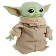 thumbnail image 1 of Star Wars The Mandalorian Grogu Plush 11-inch Toy, Squeeze & Blink Character Figure with Sound, Blinking Eyes & Hand Motion, 1 of 3