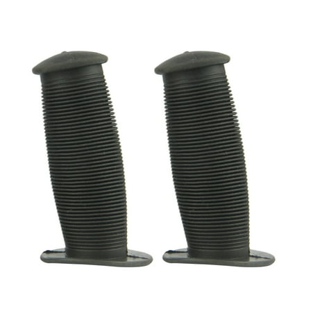 Baluue 2Pack Bike Handles Grips Rubber Black for Bicycle Handlebars