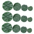 thumbnail image 4 of 12 Pcs/1 Artificial Pond Plants Lily Pad Lotus Leaf Decoration Leaves, 4 of 8