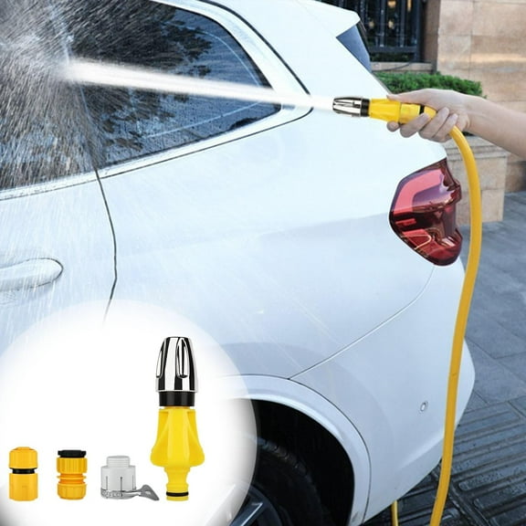 sruoe High Pressure Water Spray, Water Nozzles for Hose, Garden Washer Hose Nozzles, Multifunction Cleaning Watering Nozzle Household, Pressure Spray Gun for Car Washing, Lawn and Patio