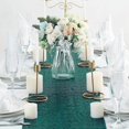 thumbnail image 4 of FFIY Sequin Table Runners Gold 12 x 108 Inch Glitter Gold Table Runner-Gold Sequin Tablerunner for Wedding Party, 4 of 8