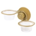 thumbnail image 2 of Pet Hanging Basin, Double Basin For Small Reptiles Powerful Suction Cup  For Snakes For Lizards For Small Reptiles For Horned Frogs Hanging Double Basin, 2 of 8