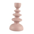 thumbnail image 3 of Shangren Candle Holder Ceramic Candlestick Holder for Dinner Table Housewarming Decor 10x10x19cm, 3 of 8