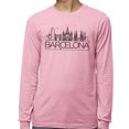 thumbnail image 2 of Skyline Barcelona Long Sleeve Shirt Unisex 2X-Large Pink, 2 of 5