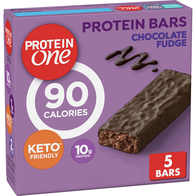 Protein One, Chocolate Fudge Protein Bars, Keto Friendly, 5 ct