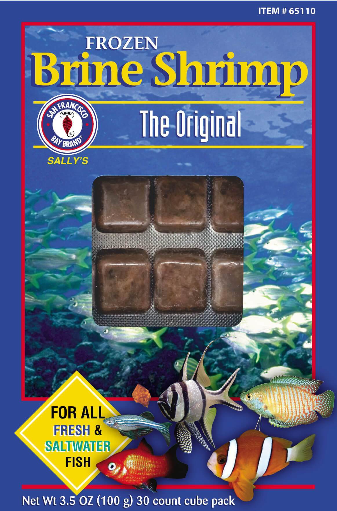 Brine Shrimp Cube (Frozen)