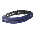 thumbnail image 1 of Cinturón para correr, riñonera deportiva, cinturón elástico ajustable e impermeable, cangurera. Azul oscuro, 1 of 9