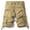 01# Khaki, variant on IhhxPro Men's Outdoor Cargo Shorts Elastic Waist Multi-Pocket Summer Men Workwear Lightweight Cotton Relaxed Fit Casual Hiking Travel M-5XL