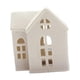thumbnail image 3 of Figura de casa de pueblo navideña iluminada de cerámica, miniestatua de edificio blanca 73 x 53 x 11 cm, 3 of 9