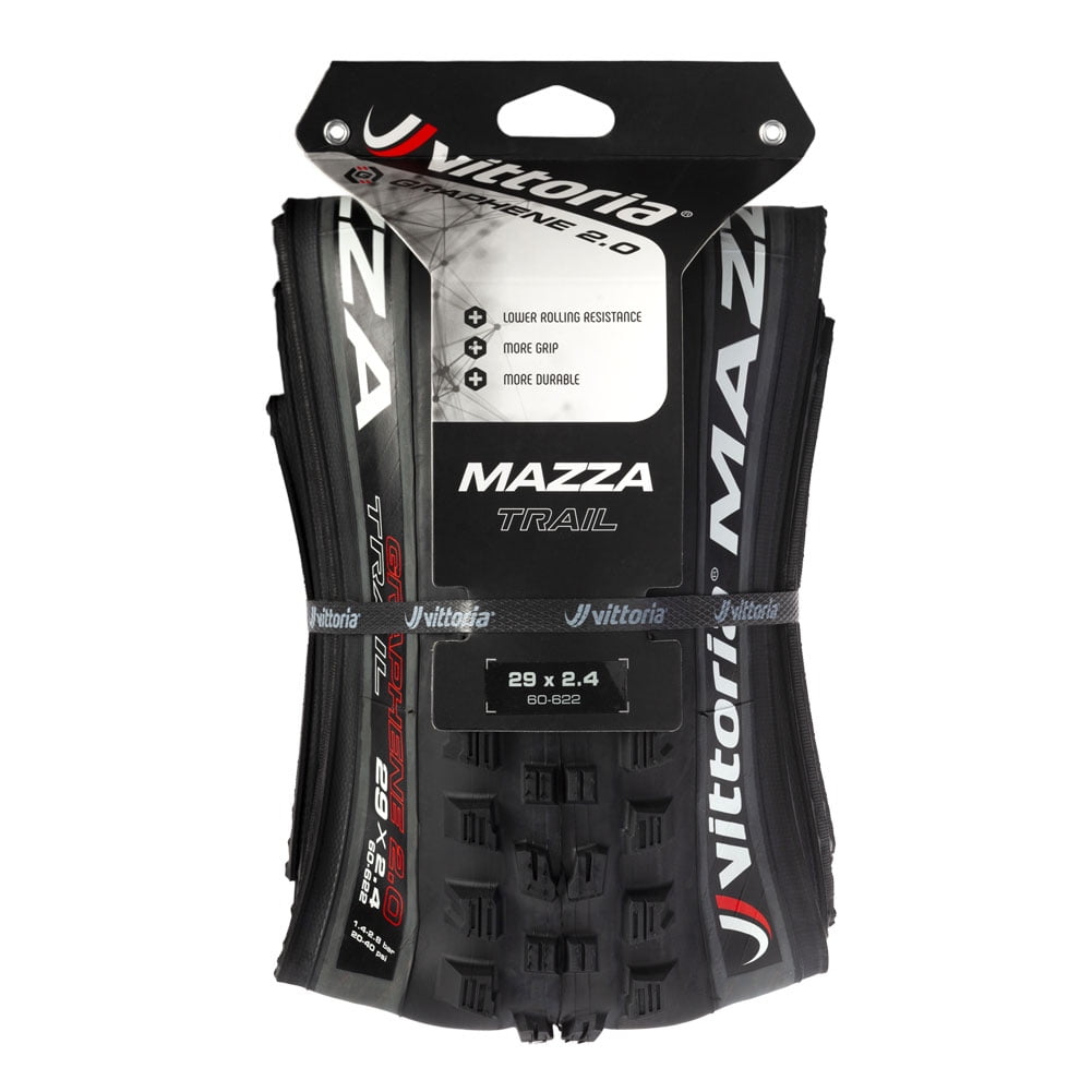 Vittoria 29インチ MAZZA2.4 &AGARRO2.35 Vittoria Mazza Trail Tire, TLR/TNT, 29x2.4, Anth/Black