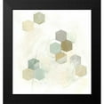 thumbnail image 2 of Vess, June Erica 20x21 Black Modern Framed Museum Art Print Titled - Honeycomb Reaction III, 2 of 5