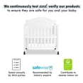 thumbnail image 3 of DaVinci Charlie Folding Portable 3-in-1 Mini Crib in White, 3 of 6