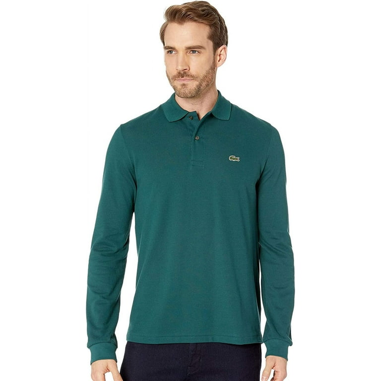 Lacoste Men's Classic Long Sleeve Pique Polo Shirt