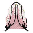 thumbnail image 2 of HELLHERO Adjustable Shoulder Strap Casual Daypack for Preschool Elementary School, 600D Polyester Durable 17 Inch Kids Backpack, Axolotl Ice Cream Print, 2 of 8