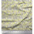 thumbnail image 1 of Soimoi Poly Georgette Fabric Flower Artistic Print Fabric by The Yard 52 Inch Wide, 1 of 3