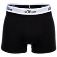 thumbnail image 4 of s.Oliver Calzoncillos para hombre, paquete de 3 - Boxer Briefs, Algodón Stretch Negro Contrast XXL, 4 of 7