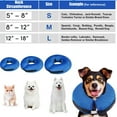 thumbnail image 7 of Soft Dog Cone Collar for Large Medium Small Dogs and Cats After Surgery, Inflatable Dog Neck Donut Collar, Inflatable Cat Cone Collar, E-Collar for Dogs Recovery, Dog Cones Alternative (M), 7 of 7