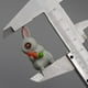 thumbnail image 2 of De Simulación De Pascua Chef Rabbit Bunny Dolls Micro Paisaje Decoraciones 12 Piezas Minnieouse HA039128-00, 2 of 6