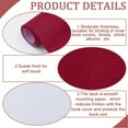 thumbnail image 6 of DIY Imitation Linen Fabric with Paper Back for Book Binding Velvet box Making Dark Red 300x1300mm, 6 of 9
