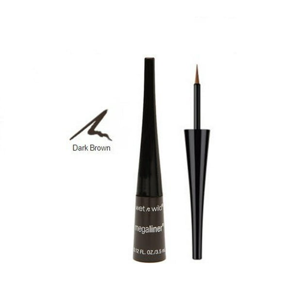 Wet n Wild MegaLiner Liquid Eyeliner 872A Dark Brown - Walmart.com
