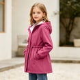 thumbnail image 5 of Stamzod Waterproof Rain Jacket Girls Fashion Lightweight Outdoor Raincoat with Pockets Clothes for Girls 10-12, 5 of 9