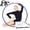 blue, variant on Fitness Exercise Weighted Hoops, Lose Weight by Fun Way to Workout, Model Life, Detachable and Size Adjustable Design