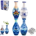 thumbnail image 3 of 3D Puzzle Vase for Adults, Adult 3D Puzzles, Rompecabezas 3D, Housewarming Gift for Flower Arrangements and Home Decoration, 3 of 14