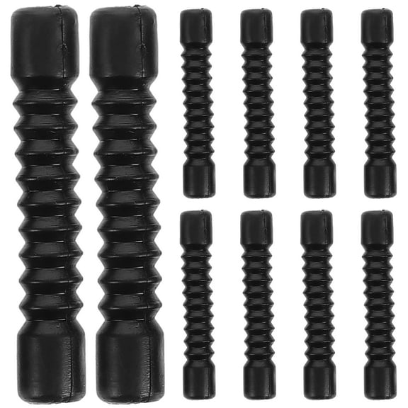 FUTUREORYY Garden Tractor Tire Chains Black Rubber 10pcs Water Droplets Blocking