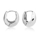 thumbnail image 1 of Aros grandes para mujer, aros ovalados, plata 925, aros pequeños para cartílago, aros grandes, 1 of 4
