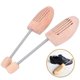 thumbnail image 3 of 2Pcs Wood Anti Deformation Anti Wrinkle Women Men Shoe Tree Keeper with Spring Column(37 38), 3 of 3