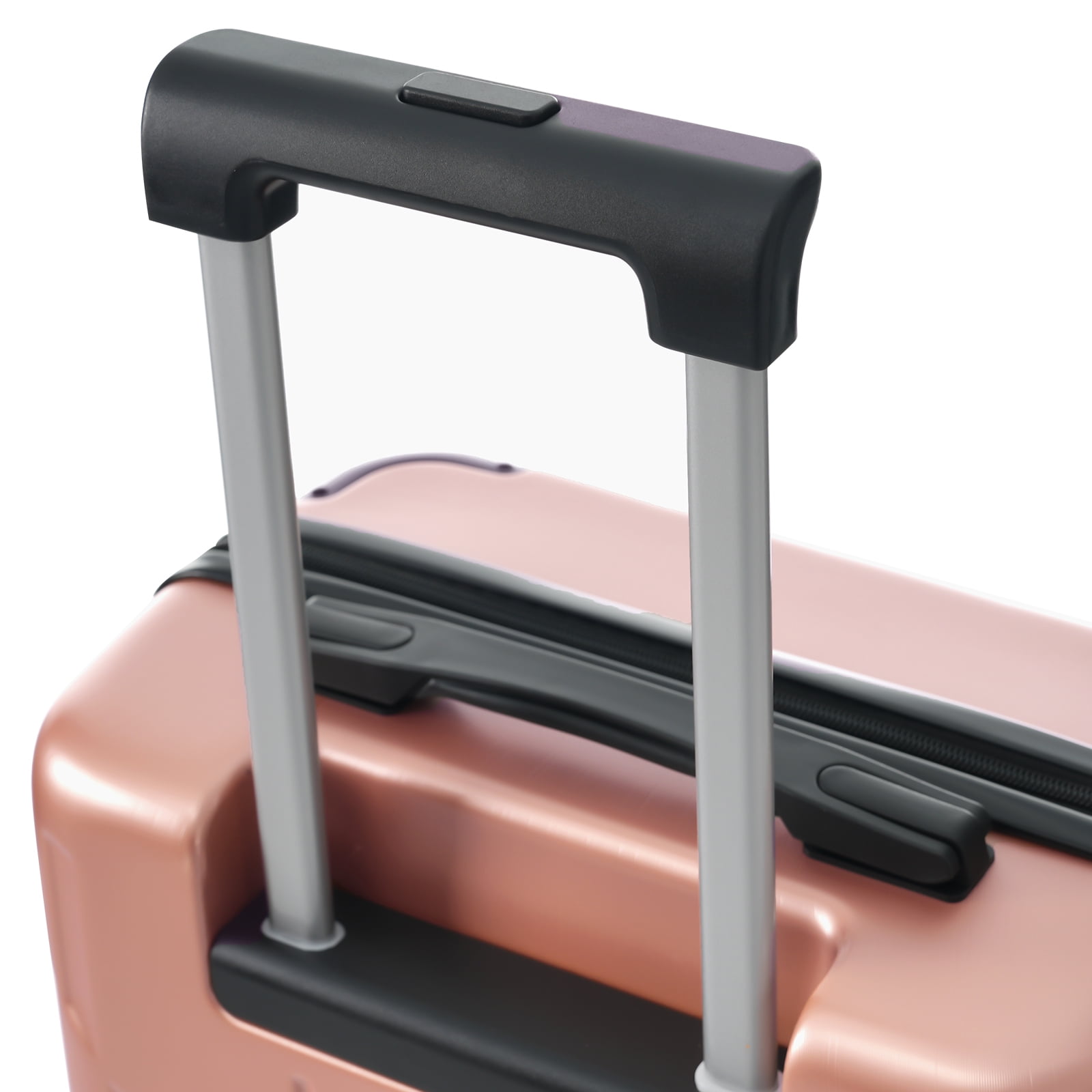 Hardshell Luggage, Lightweight Durable ABS Suitcase with Double Spinner Wheels, TSA Lock, 20 Inch Travel Carry On Luggage (Rose Pink)