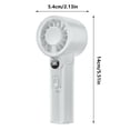 thumbnail image 4 of Personal Cooling Fan Powerful Portable Handheld Fan USB Rechargeable Mini Battery Misting Spray Cooling Fan for Travel Outdoor Office Summer Use, 4 of 8