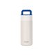 thumbnail image 1 of Ounissouiy Botella de agua lavable reutilizable esmerilada de Color sólido de repuesto al vacío de acero inoxidable con tapa de almacenamiento Teteras Blanco 420ML, 1 of 6