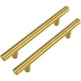 thumbnail image 1 of GHSDFBB (20 Pack) 3-3/4Inch Gold Cabinet Handles-HD201GD Gold Hardware for Cabinets, 1 of 7