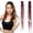 G, variant on 16 Inch Boho Braided Hair Clip Extensions, 2 Pack Synthetic Woven Hair Pieces