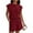 Wine Red, variant on Women's 2 Piece Lounge Shorts Sets Summer Travel Outfits Casual Beach Vacation Clothes Matching Sweatsuits