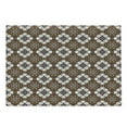 thumbnail image 1 of Chocolate Cutting Board, Brown Toned Ancestral Batik Pattern with Floral Indonesian Motifs, Decorative Tempered Glass Cutting and Serving Board, Large Size, Dark Brown White Brown, by Ambesonne, 1 of 1