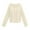 Beige, variant on pstuiky Sweaters for Women, Women Button Solid Color Long Sleeve V Neck Open Front Cardigan Button Sweater Tailored Fit Womens Sweaters Knit Tops